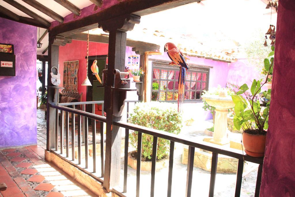 Posada San Martin Villa de Leyva Bagian luar foto