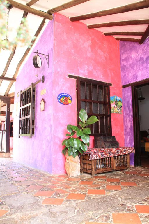 Posada San Martin Villa de Leyva Bagian luar foto