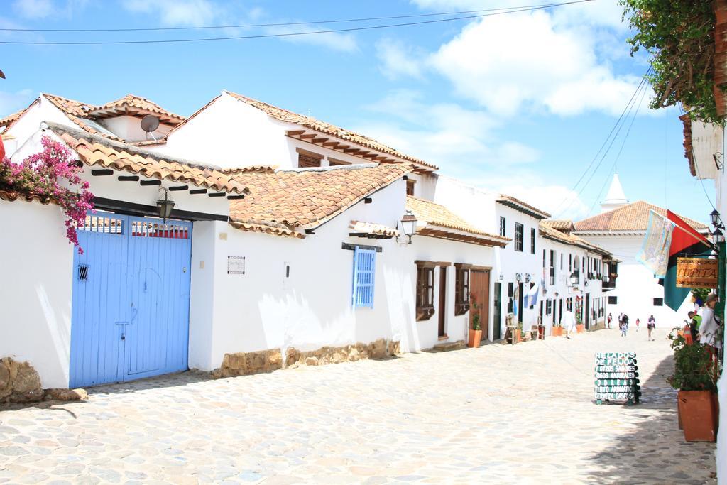 Posada San Martin Villa de Leyva Bagian luar foto